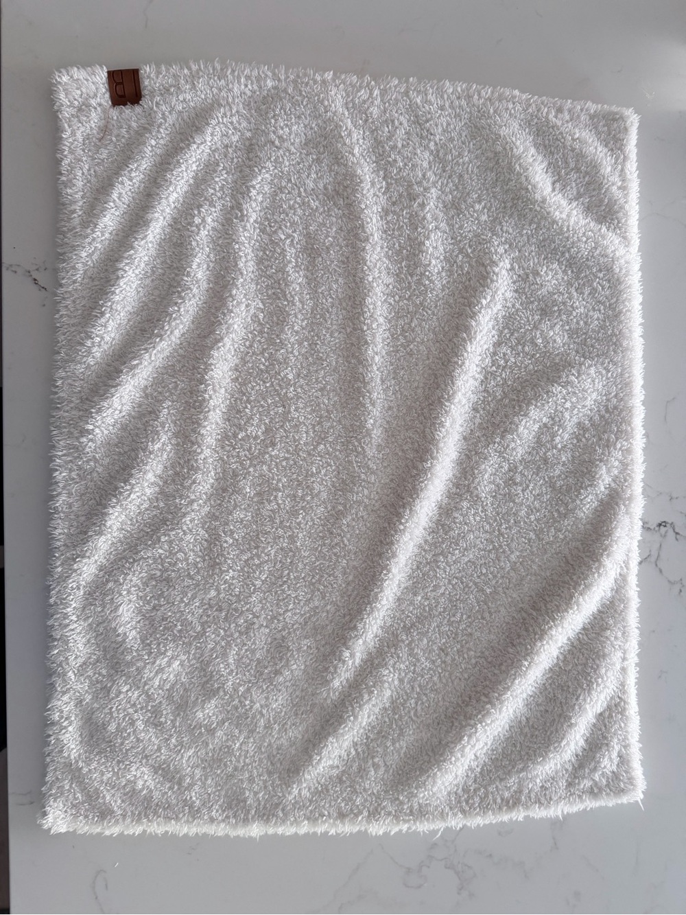 Little Bipsy Soft White Baby Blanket